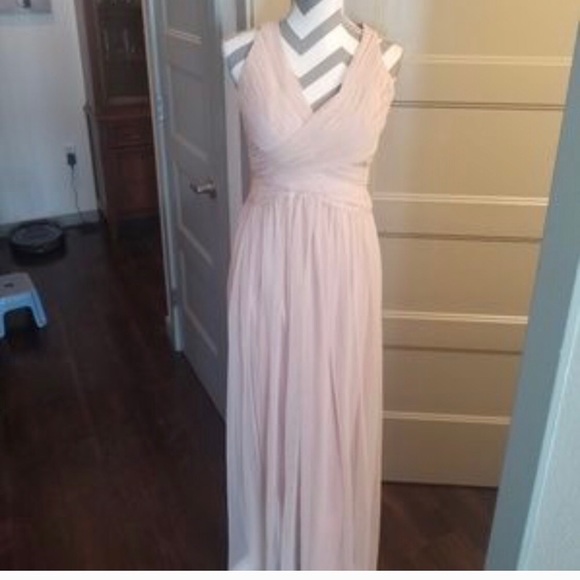 Blush BHDLN Bridesmaid Dress - Size 4 - Picture 6 of 7